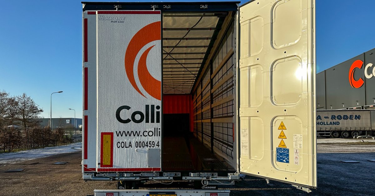 Nieuwe Trailers In Groningen | ColliCare Logistics Nederland